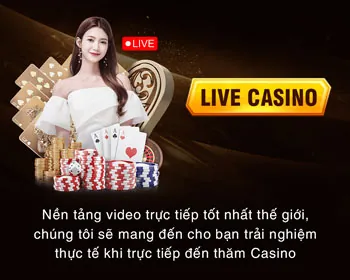 Banner quảng cáo khuyến mãi sòng bạc trực tuyến